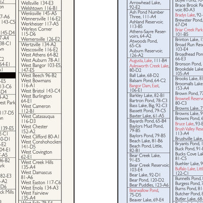 Eastern PA All-Outdoors Atlas & Field Guide pg. 158-159 Preview 2