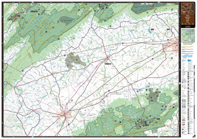 Eastern PA All-Outdoors Atlas & Field Guide pg. 132-133 Preview 1