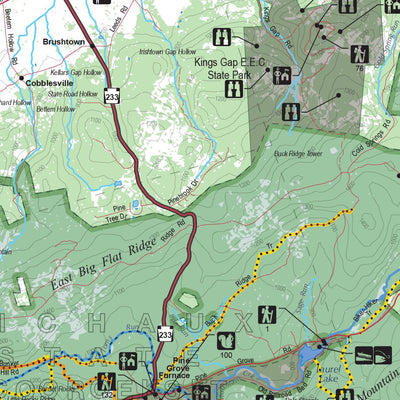 Eastern PA All-Outdoors Atlas & Field Guide pg. 132-133 Preview 3