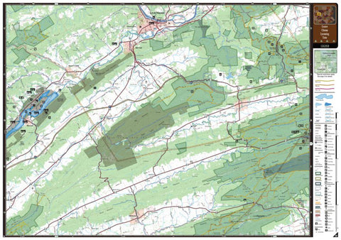 Eastern PA All-Outdoors Atlas & Field Guide pg. 096-097 Preview 1