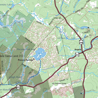 Eastern PA All-Outdoors Atlas & Field Guide pg. 092-093 Preview 2