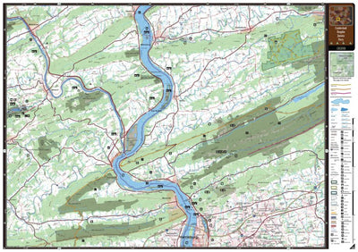 Eastern PA All-Outdoors Atlas & Field Guide pg. 122-123 Preview 1