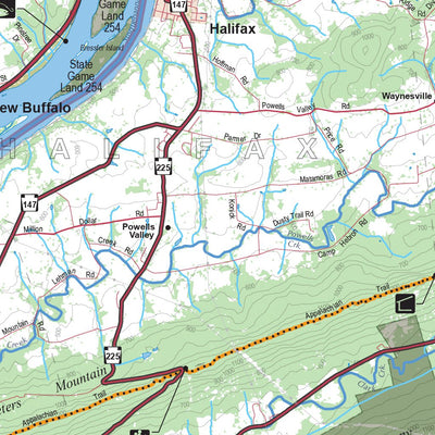 Eastern PA All-Outdoors Atlas & Field Guide pg. 122-123 Preview 2