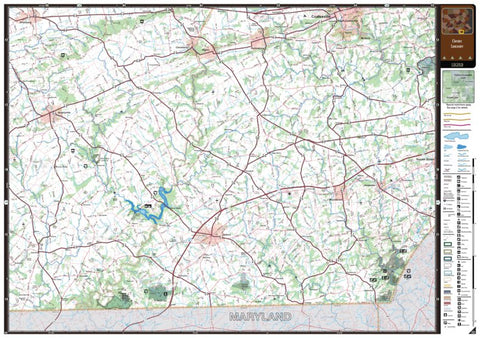 Eastern PA All-Outdoors Atlas & Field Guide pg. 150-151 Preview 1