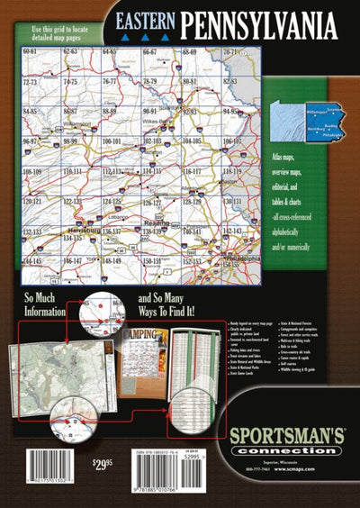 Eastern PA All-Outdoors Atlas & Field Guide pg. 162 Cover Preview 1
