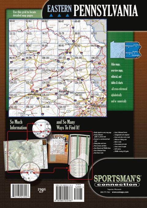 Eastern PA All-Outdoors Atlas & Field Guide pg. 162 Cover Preview 1