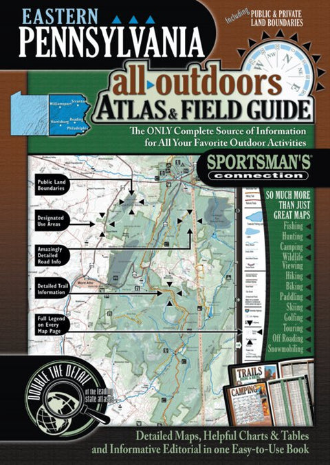 Eastern PA All-Outdoors Atlas & Field Guide pg. 000 Cover Preview 1