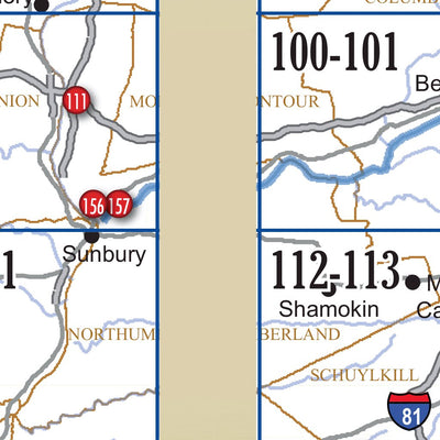 Eastern PA All-Outdoors Atlas & Field Guide pg. 046-047 Preview 2