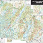 Northern New Jersey Highlands (Combined Map, with A.T. Corridor Map) : 2021 : Trail Conference Preview 1