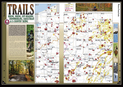 Western PA All-Outdoors Atlas & Field Guide pg. 042-043 Preview 1