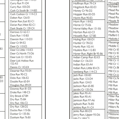 Western PA All-Outdoors Atlas & Field Guide pg. 160-161 Preview 2