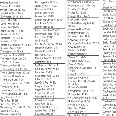 Western PA All-Outdoors Atlas & Field Guide pg. 160-161 Preview 3