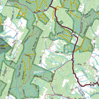 Western PA All-Outdoors Atlas & Field Guide pg. 152-153 Preview 3