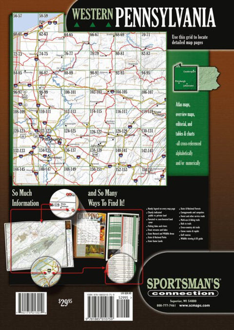 Western PA All-Outdoors Atlas & Field Guide pg. 162 Cover Preview 1