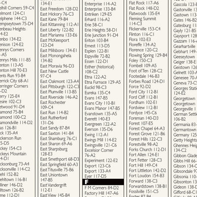 Western PA All-Outdoors Atlas & Field Guide pg. 156-157 Preview 3