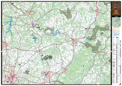 Western PA All-Outdoors Atlas & Field Guide pg. 124-125 Preview 1