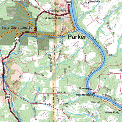 Western PA All-Outdoors Atlas & Field Guide pg. 098-099 Preview 3