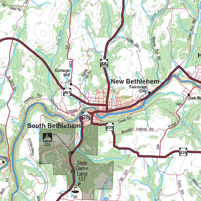 Western PA All-Outdoors Atlas & Field Guide pg. 100-101 Preview 2