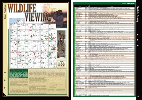 Western PA All-Outdoors Atlas & Field Guide pg. 032-033 Preview 1