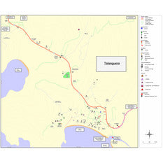 Warehouse Rivas Map Rivas Department South, Nicaragua Map by Eco Viaje Mapas | Avenza Maps