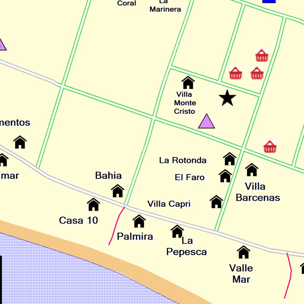 Warehouse Rivas Map Rivas Department South, Nicaragua Map by Eco Viaje Mapas | Avenza Maps