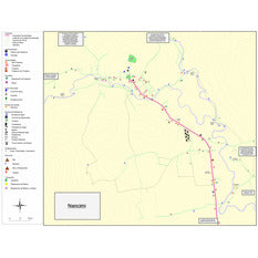 Warehouse Rivas Map Departamento de Rivas Norte Map by Eco Viaje Mapas | Avenza Maps