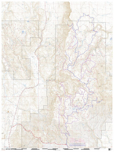 Central Oregon SxS Where to Ride Lakeview to For Bidwell-California and Adel-Oregon Map#1 Preview 1