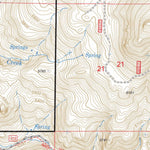 Central Oregon SxS Where to Ride Lakeview to For Bidwell-California and Adel-Oregon Map#1 Preview 2