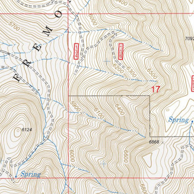 Central Oregon SxS Where to Ride Lakeview to For Bidwell-California and Adel-Oregon Map#1 Preview 3
