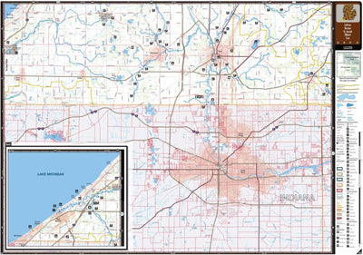 Southern MI All-Outdoors Atlas & Field Guide pg. 162-163 Preview 1