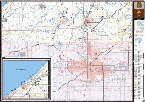 Southern MI All-Outdoors Atlas & Field Guide pg. 162-163 Preview 1