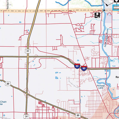 Southern MI All-Outdoors Atlas & Field Guide pg. 162-163 Preview 2