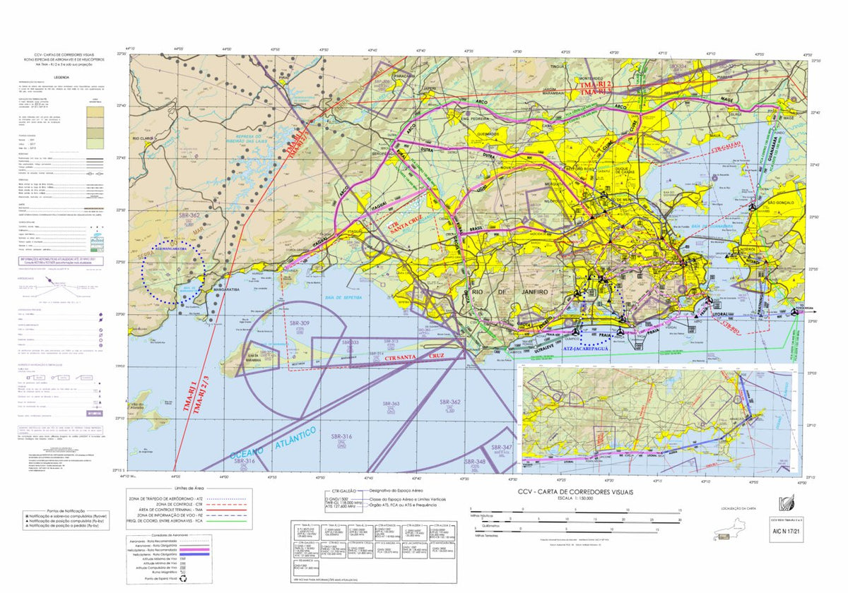 CCV REA e REH TMA-RJ 2 e 3 Map by Virtual Routes | Avenza Maps