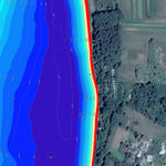 Збруч річка. Мартинківське водосховище. Карта глибин. Preview 2