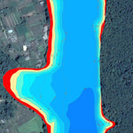 Збруч річка. Мартинківське водосховище. Карта глибин. Preview 3