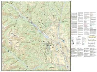 Methow Valley, Washington Trail Map Preview 1