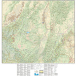 Bryce Canyon/Brian Head, Utah Trail Map Preview 1