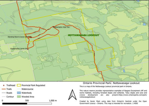 Ontario Nature Reserve: Nottawasaga Lookout Preview 1