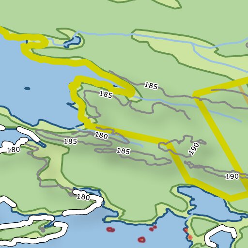Ontario Nature Reserve: O'Donnell Point Map by Xavier Maps | Avenza Maps