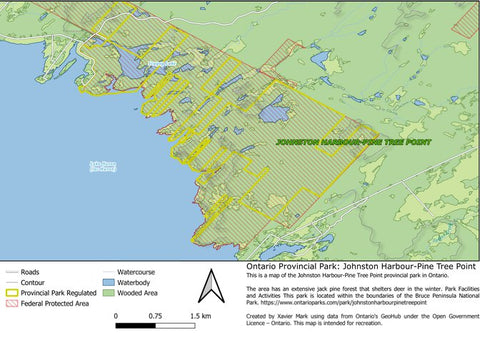 Ontario Nature Reserve: Johnston Harbour - Pine Tree Point Preview 1