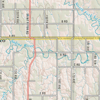 Kansas Atlas & Gazetteer Page 31 Preview 2