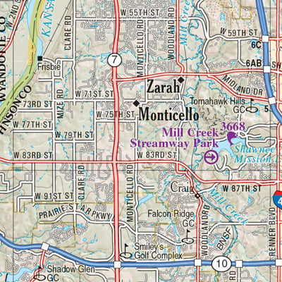 Kansas Atlas & Gazetteer Page 40 Preview 3
