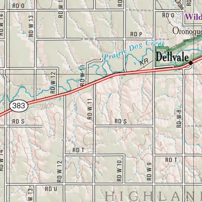 Kansas Atlas & Gazetteer Page 18 Preview 2