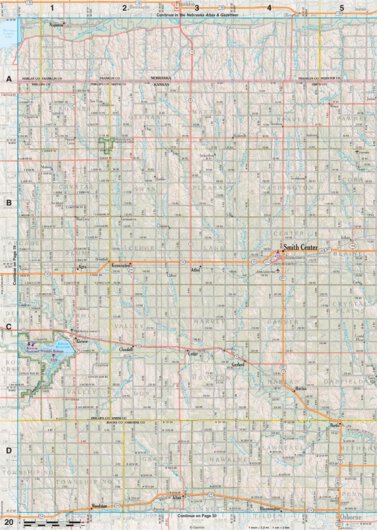 Kansas Atlas & Gazetteer Page 20 Preview 1