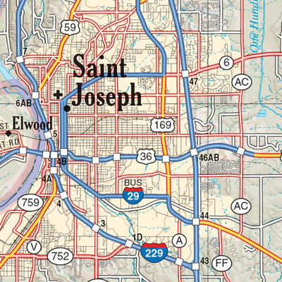 Kansas Atlas & Gazetteer Page 27 Preview 2