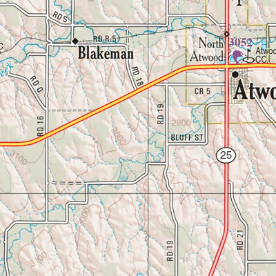 Kansas Atlas & Gazetteer Page 16 Preview 3