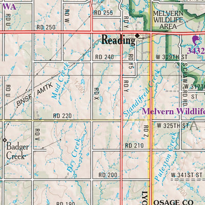 Kansas Atlas & Gazetteer Page 51 Preview 2