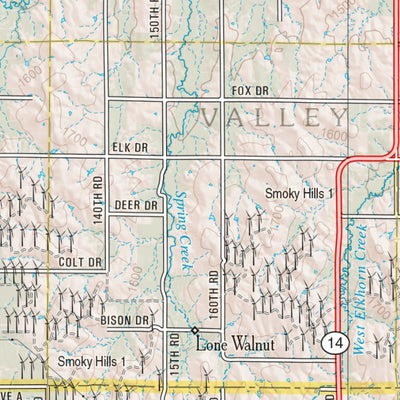 Kansas Atlas & Gazetteer Page 34 Preview 3