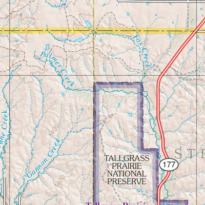 Kansas Atlas & Gazetteer Page 50 Preview 2