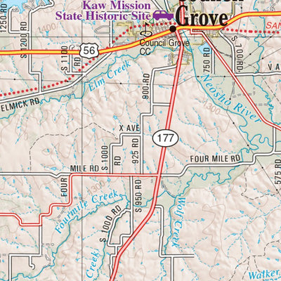 Kansas Atlas & Gazetteer Page 50 Preview 3